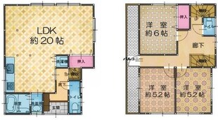 赤塚1丁目貸戸建の物件間取画像